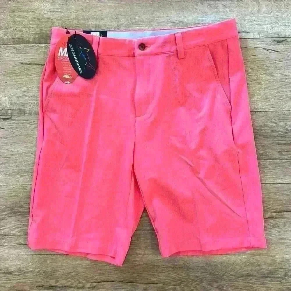 GREG NORMAN Stretch Men’s Shorts Size 32W New w/ Tags
